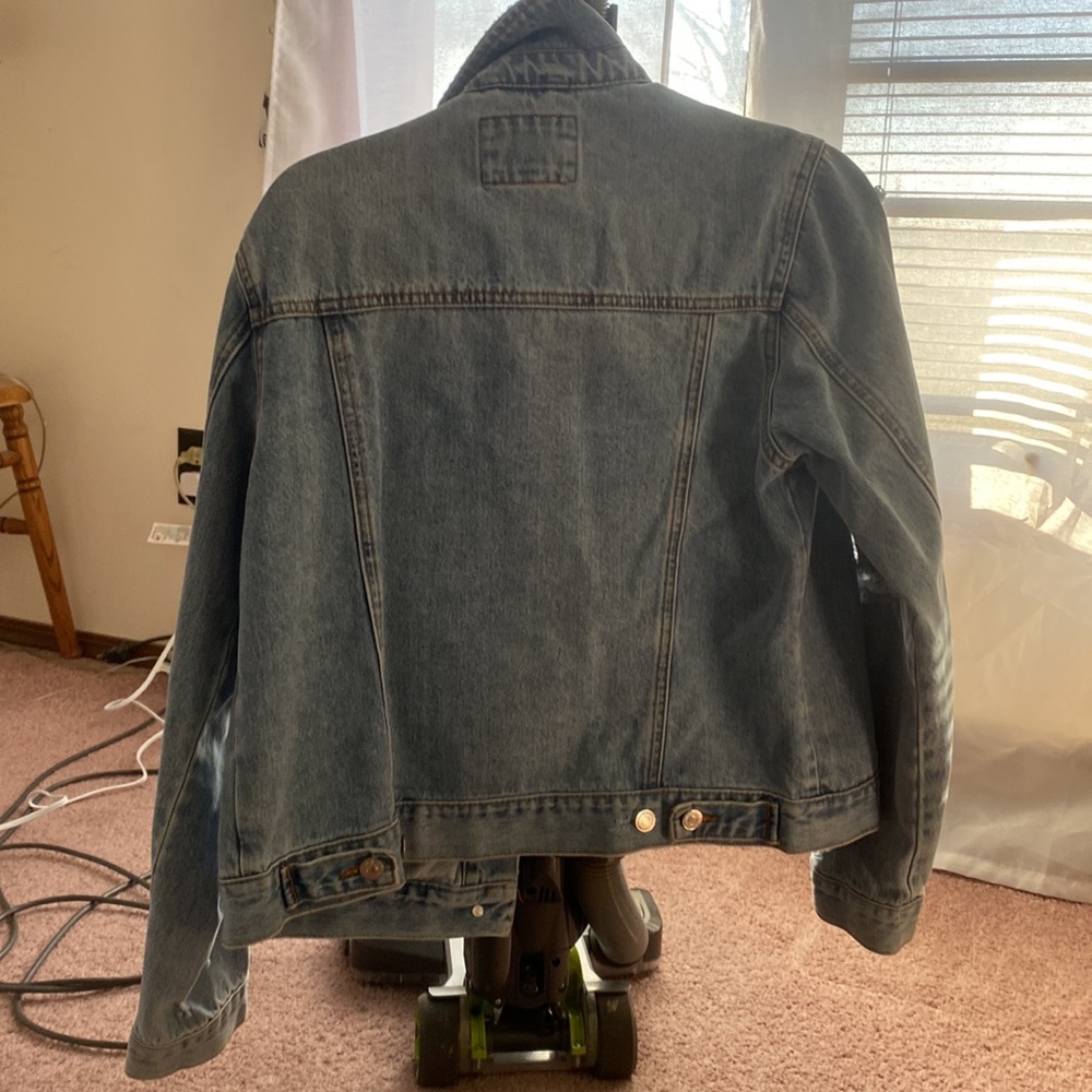 Distressed Jean Jacket - Picture 2 of 4
